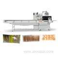 Automatic Hotdog food flowpack wrapping machine